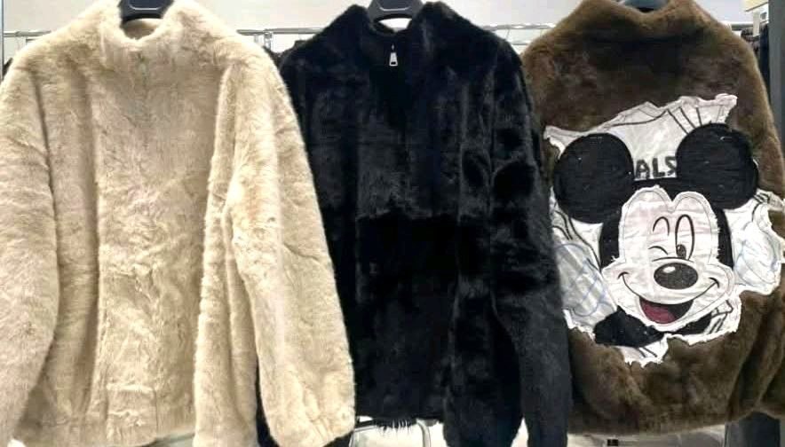 Plüschjacke Mickey AA70 – Stilvoll durch den Winter