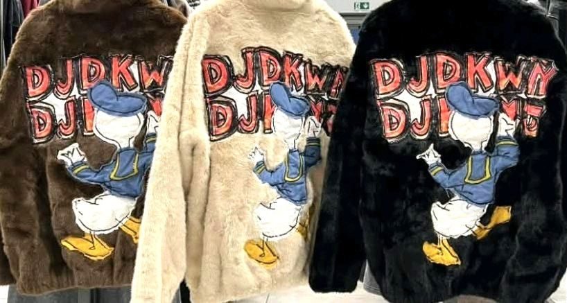 Plüschjacke Donald AA70 - Stil für kalte Tage
