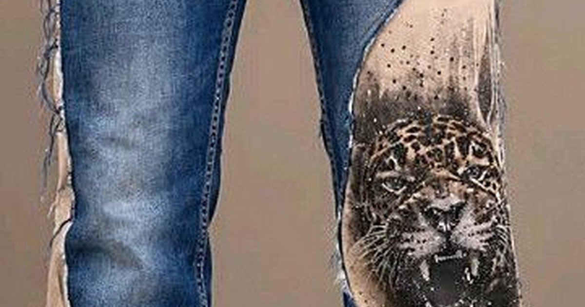 Hose Sweat mit Jeans-Optik von Rosé | Chic in Style