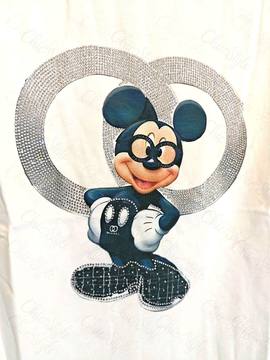Damen Shirt weiss mit Mickey Print – bis Gr. 42 – Damenmode Live Shopping