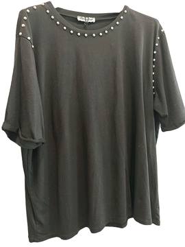 Damen Shirt Schwarz mit Nieten – bis Gr. 44 – Damenmode Live Shopping