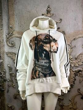 Damen Hoody Hund Baumwolle – Damenmode Live Shopping