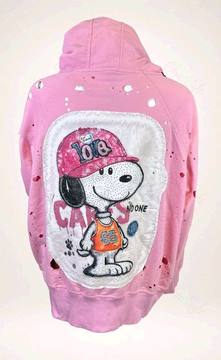 Damen Jacke mit Snoopy Print – bis Gr. 48 – Damenmode Live Shopping