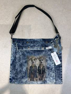 Damen Tasche mit Hunde Print – Damenmode Live Shopping