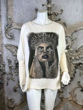 Damen Shirt Oversize – bis Gr. 48 – Damenmode Live Shopping