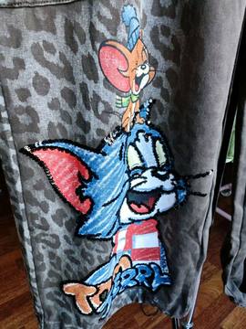 Damen Hose Tom&Jerry 36-46 binden mit Tom & Jerry Print – Gr. 36–46 – Damenmode Live Shopping